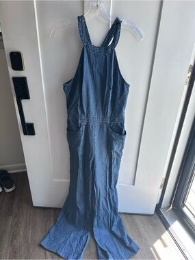 Hayden Blue Denim Kids One-Piece Overalls